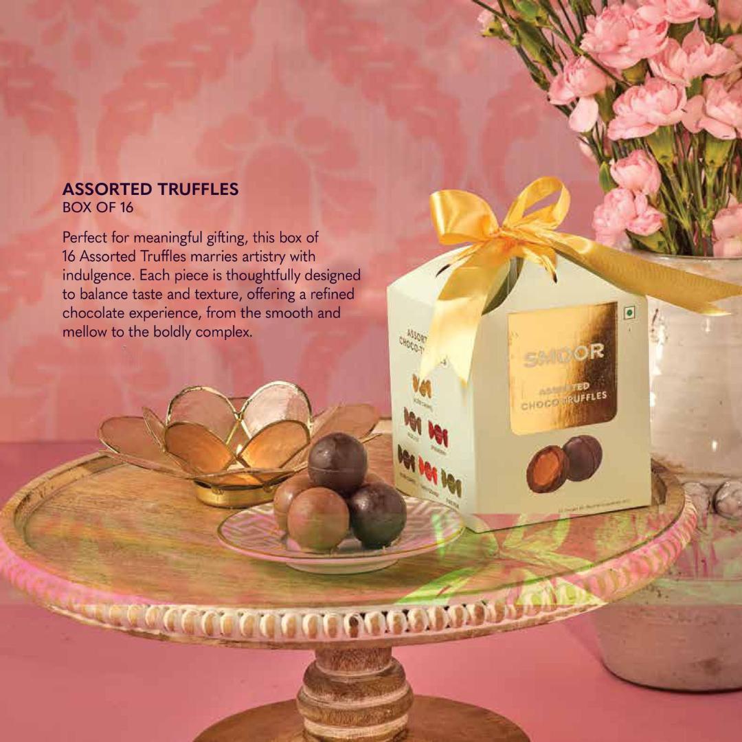 Luxury Assorted Truffle Box - Premium Corporate Gift of 16